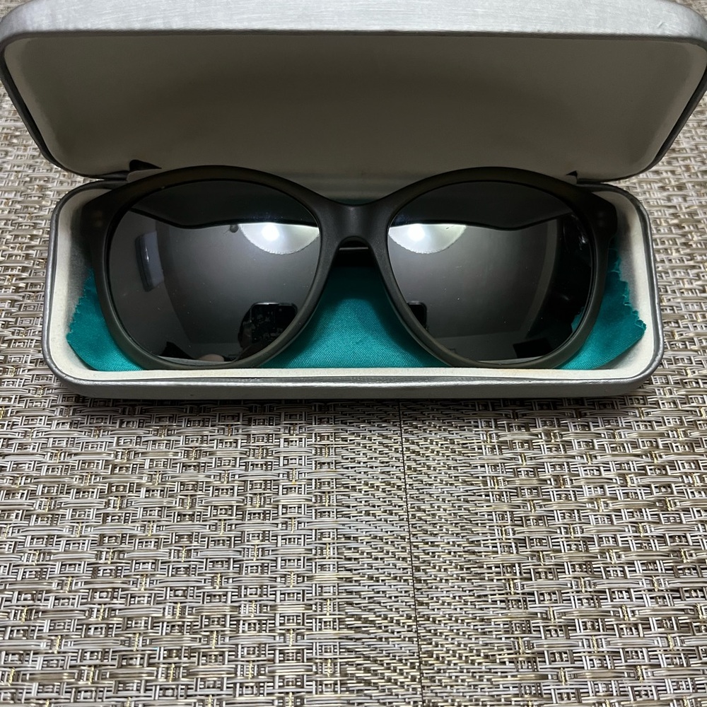 Calvin Klein Jeans Silver Eyeglass Case